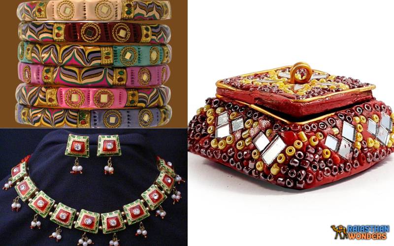 lac jewelry handicrafts in jaipur