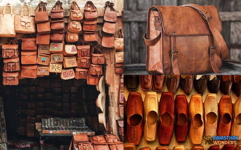 leather goods handicrafts in jaipur