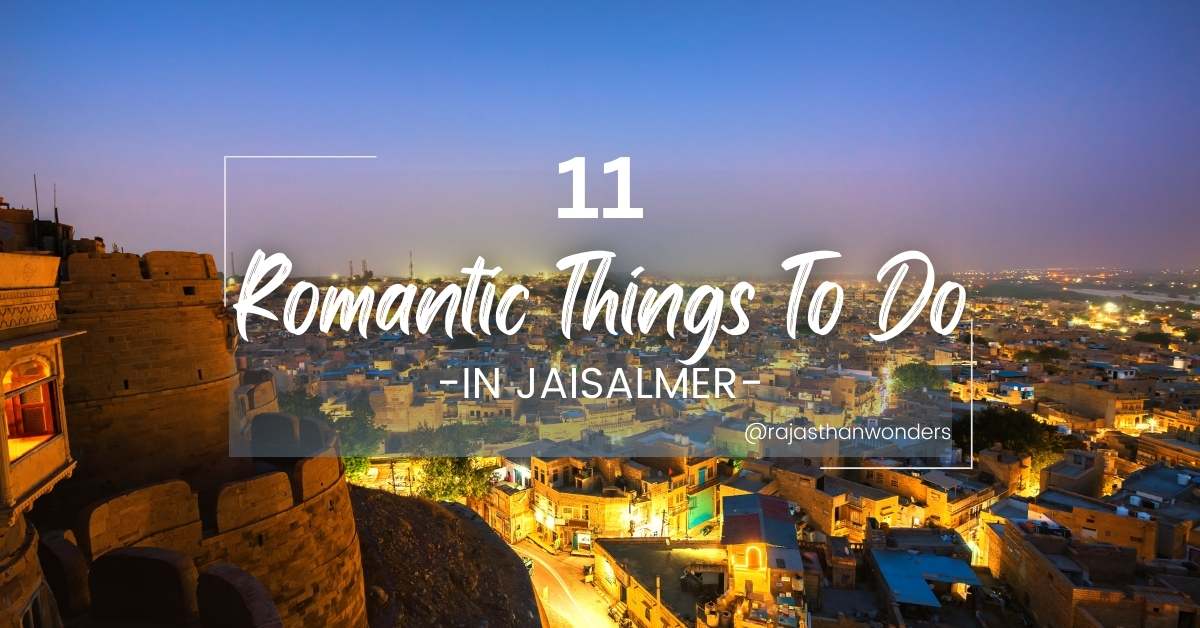 things to do in jaisalmer for couples